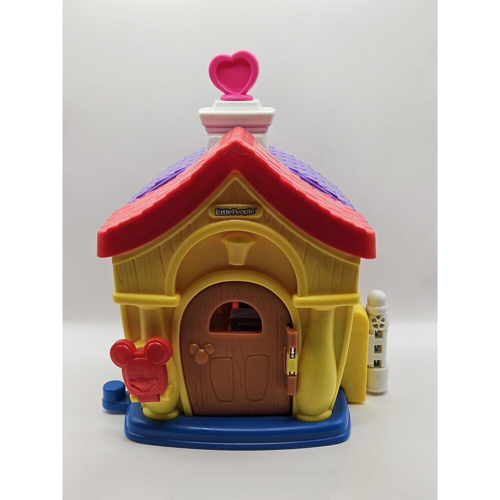 Fisher Price Little People Disney Mickey Mouse Fold Out House Playset Toy